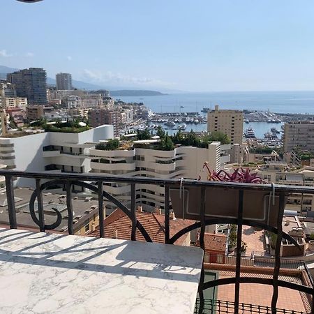 Plein Coeur De Monaco, A 300 Metres A Pied Du Port De Monaco, 4 Pieces Dans Des Escaliers Vue Mer Exceptionnelle 외부 사진