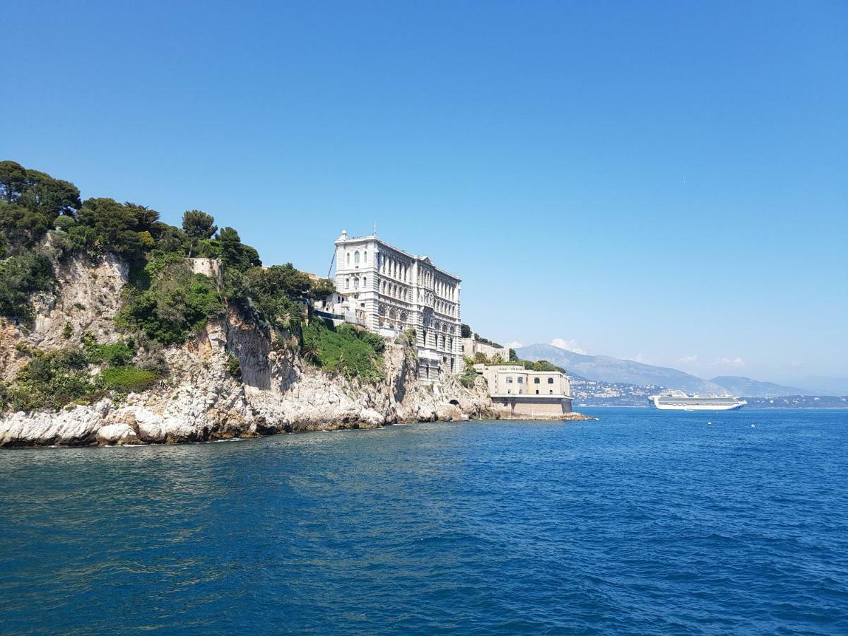 Plein Coeur De Monaco, A 300 Metres A Pied Du Port De Monaco, 4 Pieces Dans Des Escaliers Vue Mer Exceptionnelle 외부 사진